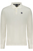NORTH SAILS M�SKA KOSZULKA POLO Z D�UGIM R�KAWEM W KOLORZE BIA�YM