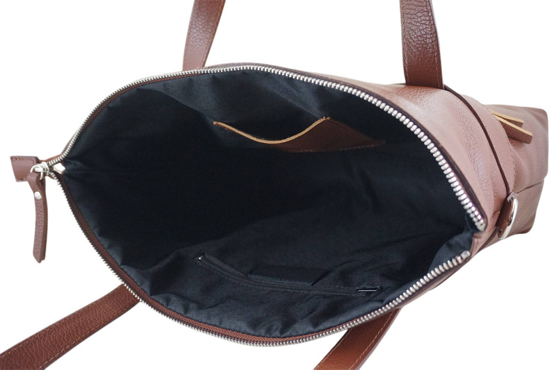 Torebka skórzana shopperbag na ramię Barberini's