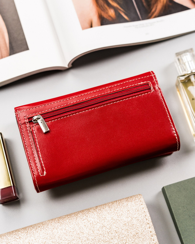 Skórzany damski portfel Rovicky R-RD-21-GCL-Q