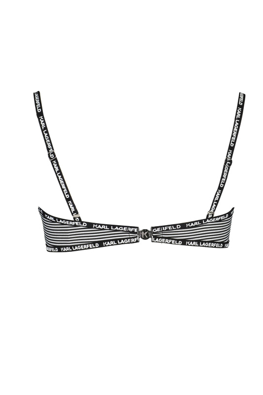 KARL LAGERFELD BEACHSEAR KOSTIUM K�PIELOWY G�RA DAMSKA CZARNY