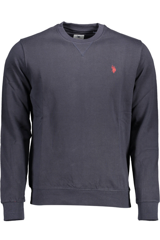 BLUZA US POLO BEZ ZAMKA NIEBIESKA MĘSKA