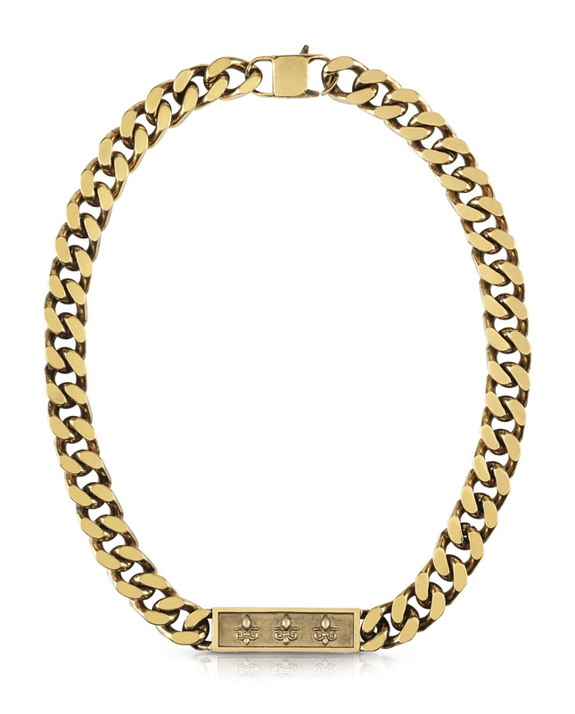 Biżuteria GUESS UMN70003. Naszyjnik, Kolor złoty. Mężczyzna.