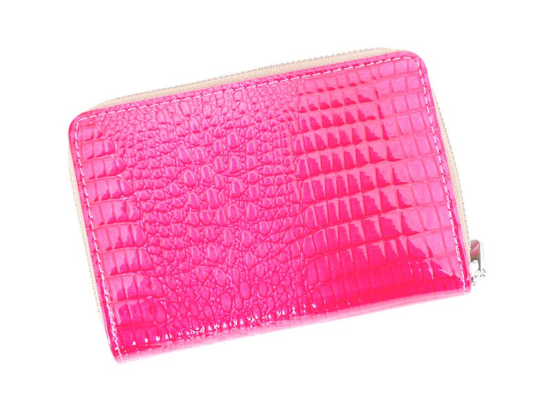 Jennifer Jones damska portmonetka skórzany portfel wzór skóra krokodyla