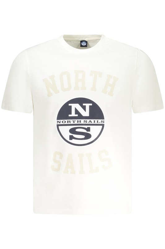 NORTH SAILS KOSZULKA Z KRÓTKIM RĘKAWEM MĘSKA BIAŁA