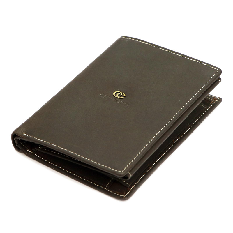 Skórzany męski portfel Cefirutti HT 7680277 RFID