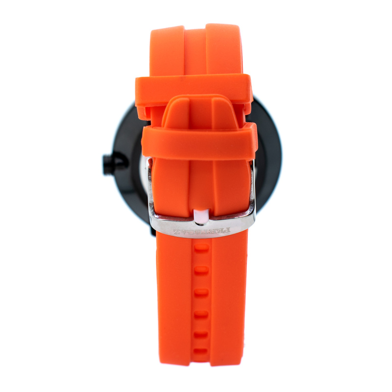 Zegarek PERTEGAZ PDS-005-NA. Kwarcowy, Kolor czarny pomarańczowy. Unisex.