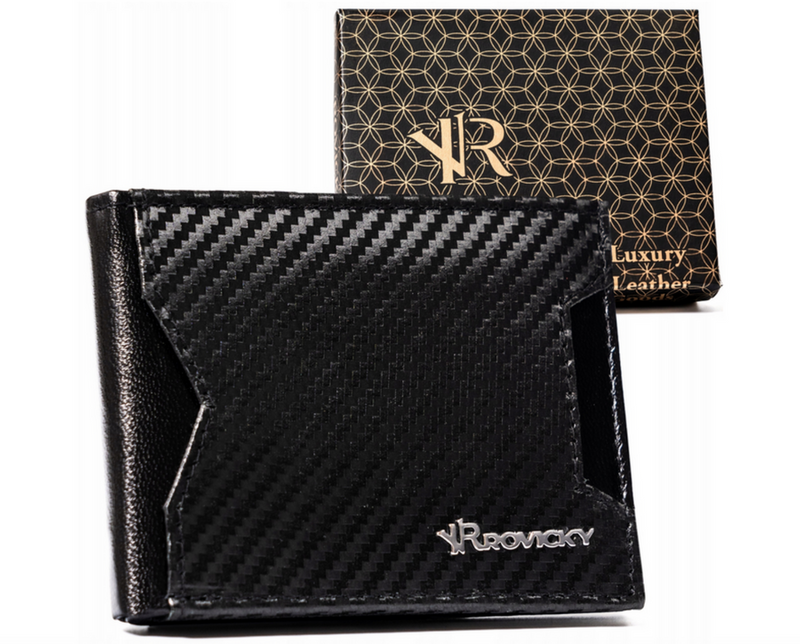 Etui na karty z miejscem na banknoty Rovicky RFID