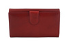 Damski portfel skórzany - Barberini's - Czerwony