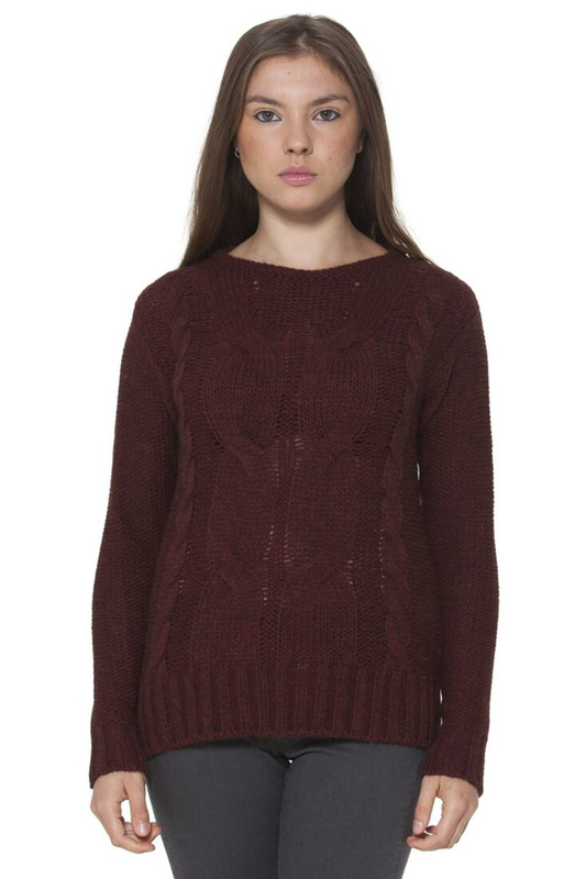 CZERWONY SWETER FRED PERRY DAMSKI