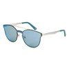 Okulary WEB EYEWEAR WE0190-09Q. Okulary przeciwsłoneczne, Kolor srebrny. Unisex.