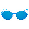 Okulary ITALIA INDEPENDENT 0207-027-000. Okulary przeciwsłoneczne, Kolor niebieski. Unisex.