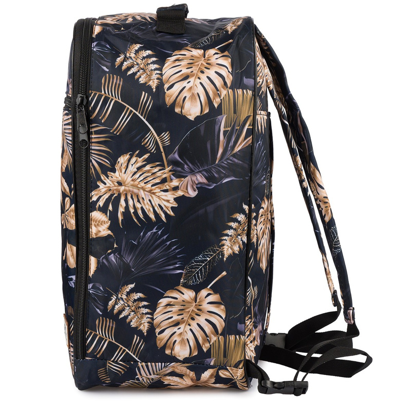 Plecak Podróżny Lekki Bagaż Podręczny Samolotowy Ryanair Wizzair Beltimore złote liście Q77