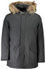SZARY WE�NIANY KURTKA M�SKA