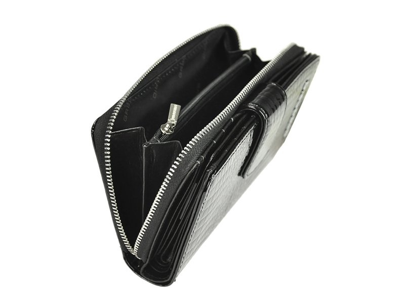 skóra naturalna + Damski portfel ze skóry ekologicznej Gregorio GL-116