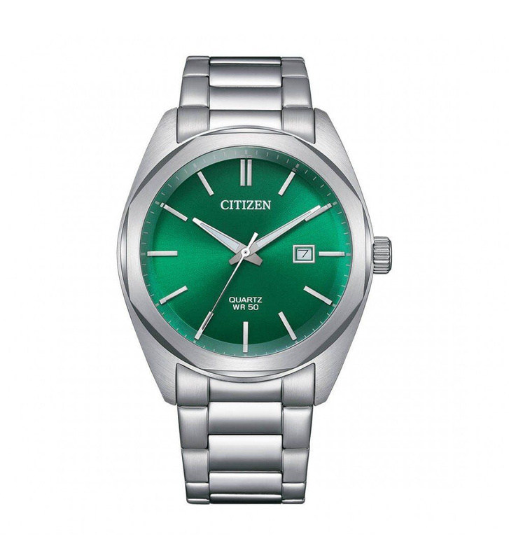 Zegarek CITIZEN BI5110-54X. Kwarcowy, Kolor zielony. Mężczyzna.