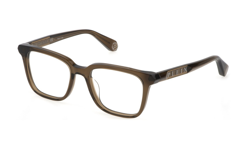 Okulary PHILIPP PLEIN VPP015M5303GE. Okulary, Kolor zielony. Mężczyzna.
