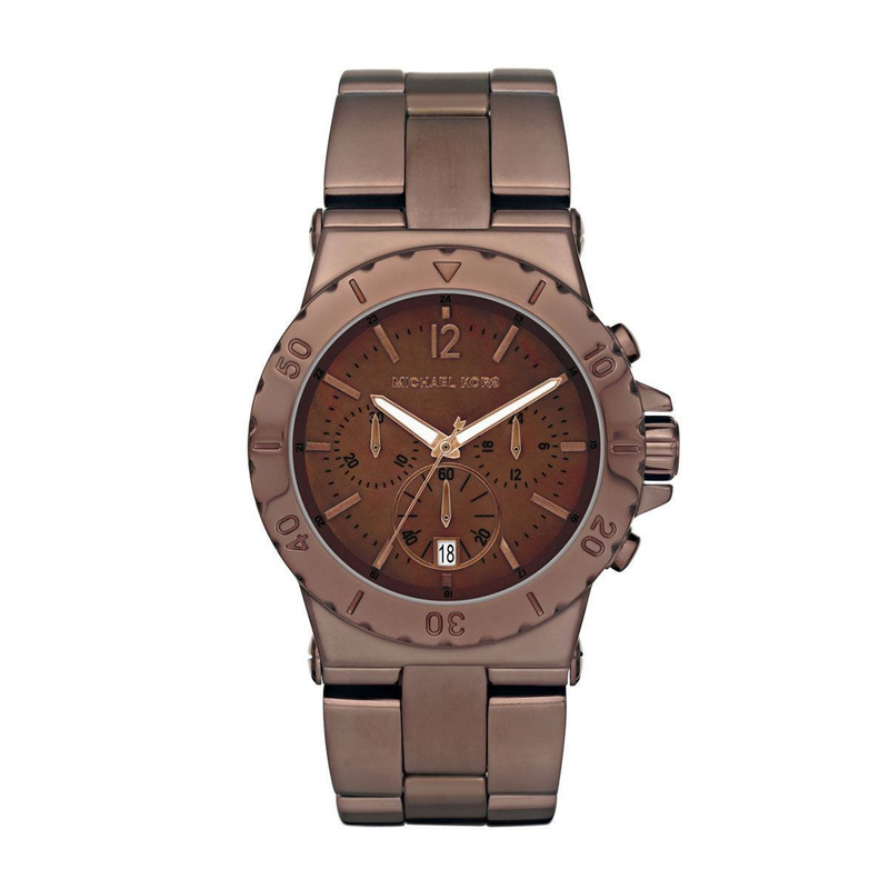 Zegarek MICHAEL KORS MK5519. Kwarcowy, Kolor brązowy. Kobieta.