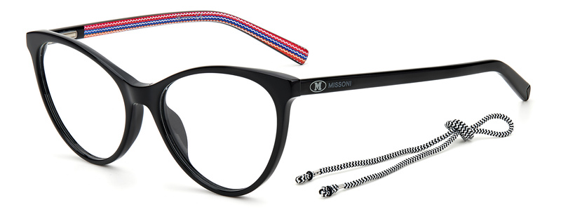 Okulary M MISSONI MMI-0009-807. Okulary, Kolor czarny. Kobieta.