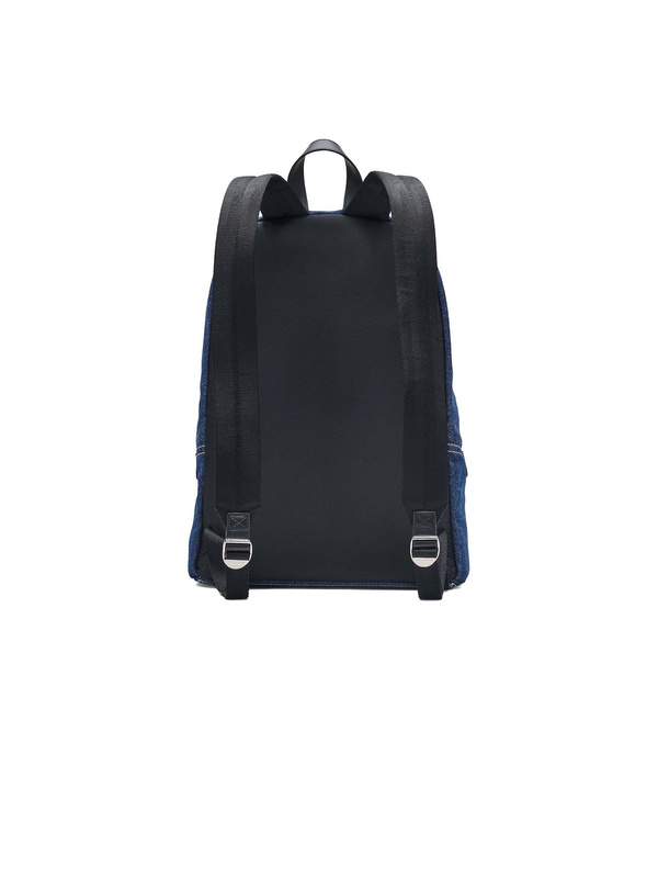 Niebieski plecak damski Marc Jacobs 2P5HBP003H03 z denimu