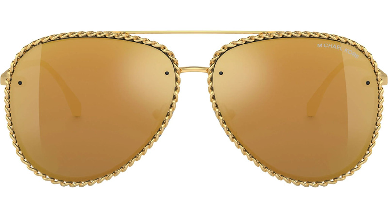 Okulary MICHAEL KORS MK1147-18967P. Okulary przeciwsłoneczne, Kolor złoty. Kobieta.