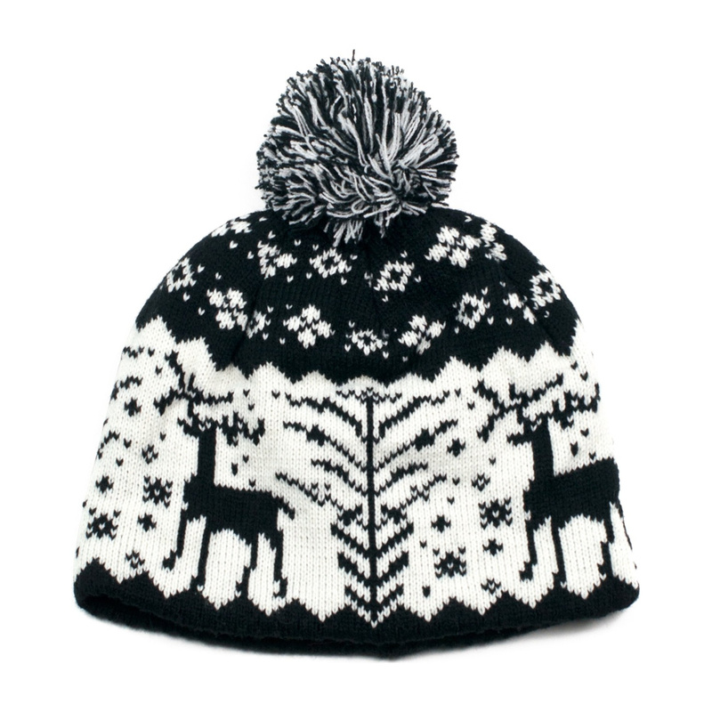 Czapka Renifer W Śniegu