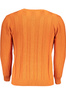 POMARAŃCZOWY SWETER MĘSKI GRAND US