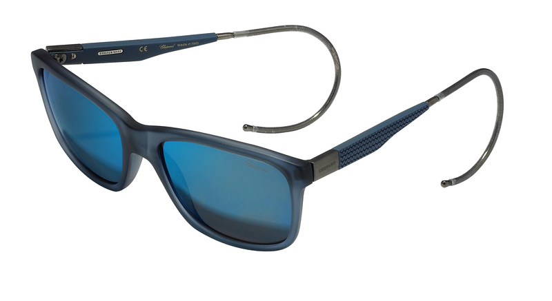 Okulary CHOPARD SCH156M57AGQB. Okulary przeciwsłoneczne, Kolor niebieski. Mężczyzna.