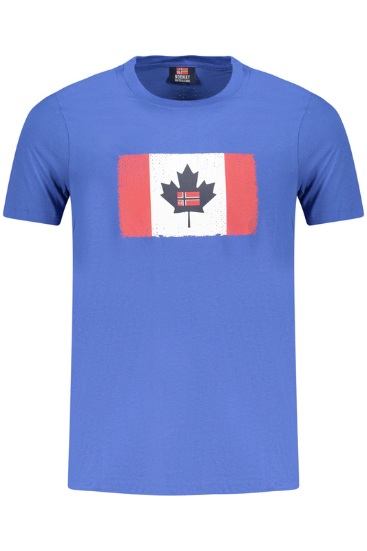 Norway 1963 M�SKA KOSZULKA Z KR�TKIM R�KAWEM NIEBIESKA