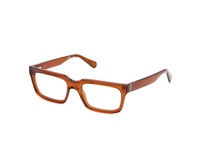 Okulary GUESS GU8253-53045. Okulary, Kolor brązowy. Unisex.