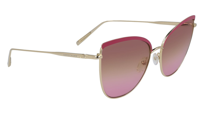 Okulary LONGCHAMP LO130S-716. Okulary przeciwsłoneczne, Kolor złoty. Kobieta.