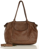 MAZZINI Torebka skórzana shopper bag ispirato dalla natura 