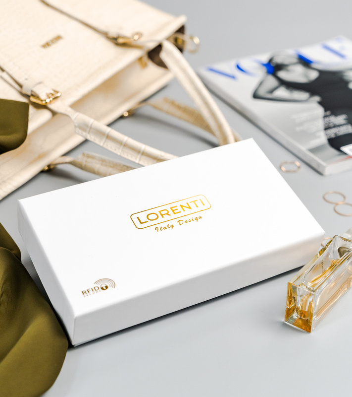 Skórzany damski portfel Lorenti 72401-SH-N RFID