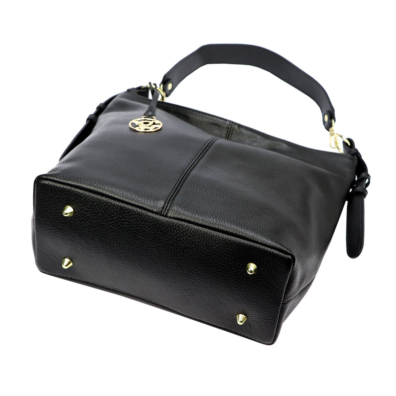 Gregorio pojemna damska torebka na ramię skóra naturalna shopperbag