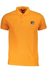 CAVALLI CLASS POLO MĘSKA Z KRÓTKIM RĘKAWEM POMARAŃCZOWA