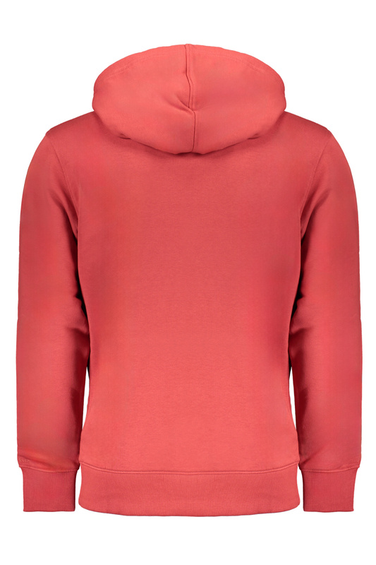 CZERWONA BLUZA M�SKA Z ZAMKIEM CALVIN KLEIN