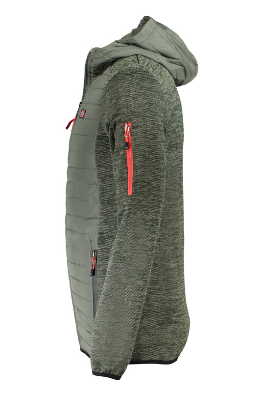 ZIELONA MĘSKA KURTKA SPORTOWA Norway 1963