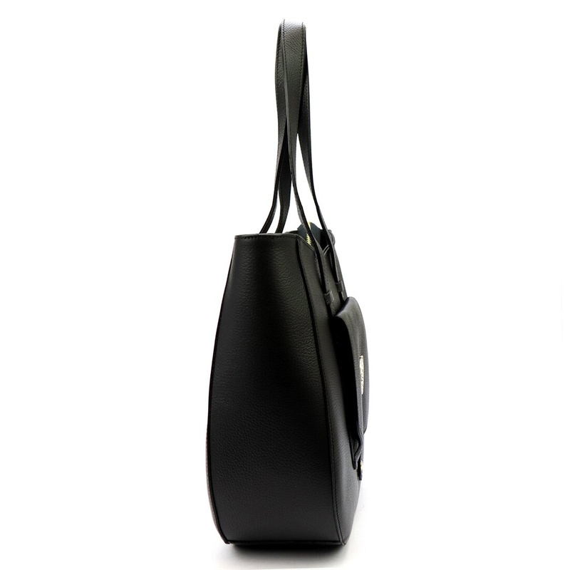 Gregorio duża Skórzana damska shopperbag torebka na ramię z kieszenią