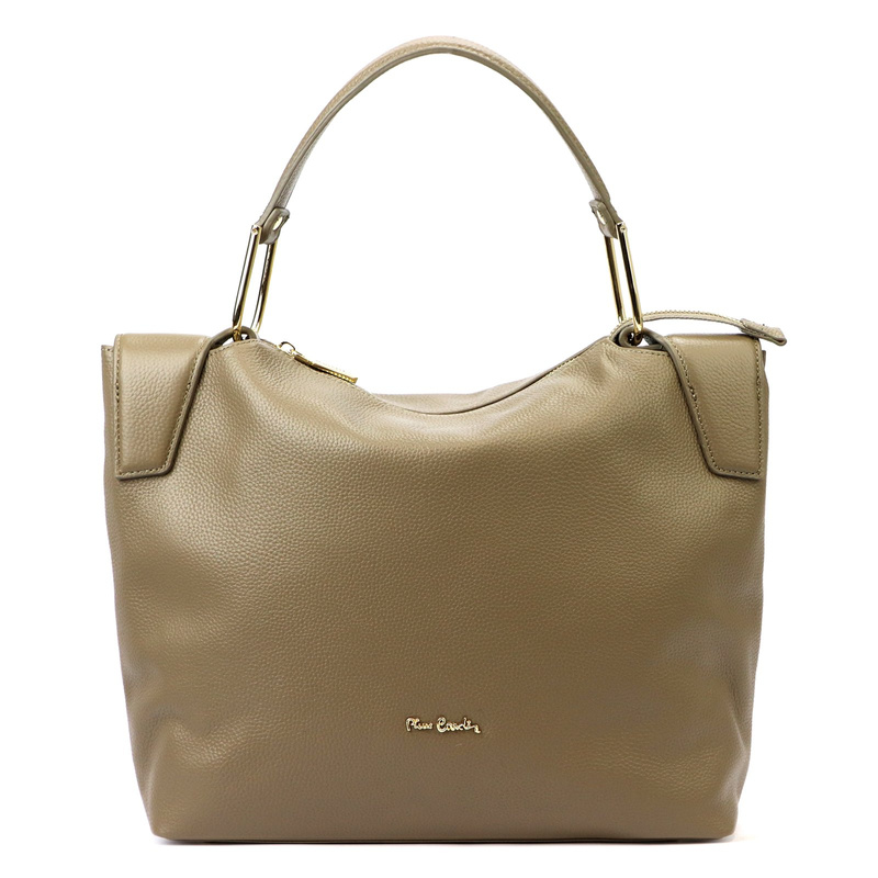 Duża Skórzana damska shopperbag od Pierre Cardin