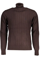 BRĄZOWY SWETER MĘSKI US GRAND POLO