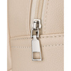 Miejski plecak damski ze skóry ekologicznej w ciemnobeżowym kolorze - Rovicky
