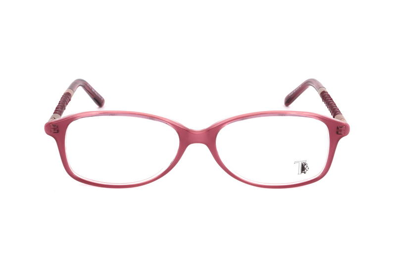 Okulary TODS TO4054068. Okulary, Kolor czerwony. Kobieta.