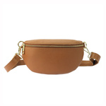 Miejska Damska saszetka przez ramię ze skóry naturalnej Patrizia