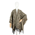 Ponczo Chic Paisley