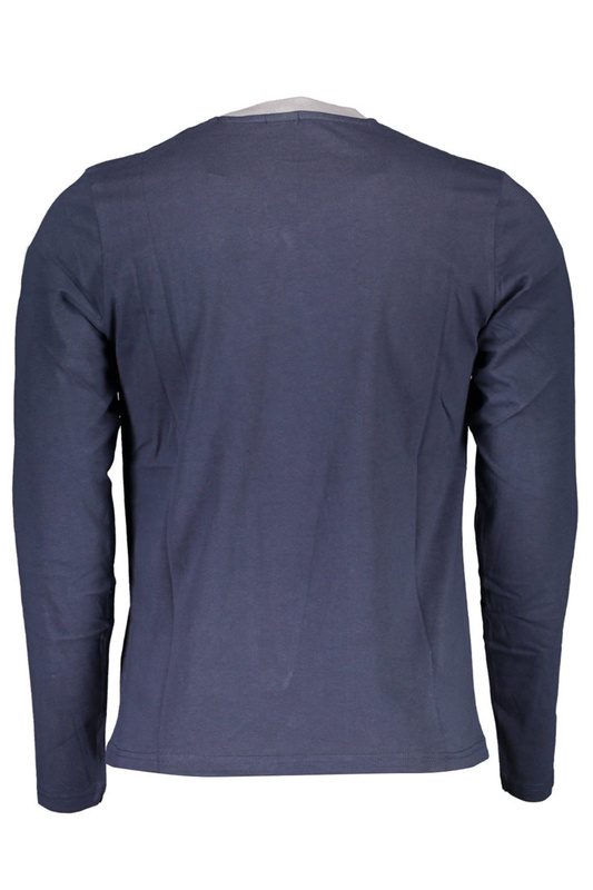 NORTH SAILS NIEBIESKI MĘSKI T-SHIRT Z DŁUGIM RĘKAWEM