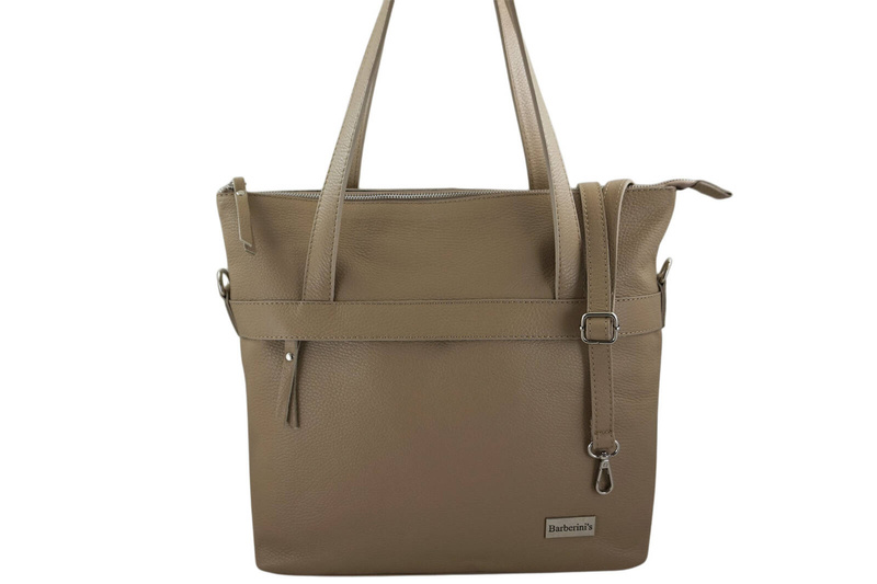 Torebka skórzana shopperbag na ramię Barberini's