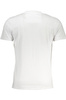 T-SHIRT MĘSKI Z KRÓTKIM RĘKAWEM KLASY CAVALLI BIAŁY