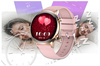 SMARTWATCH DAMSKI Rubicon RNCF09 - TRYBY SPORTOWE, MONITOR SNU (sr054a)
