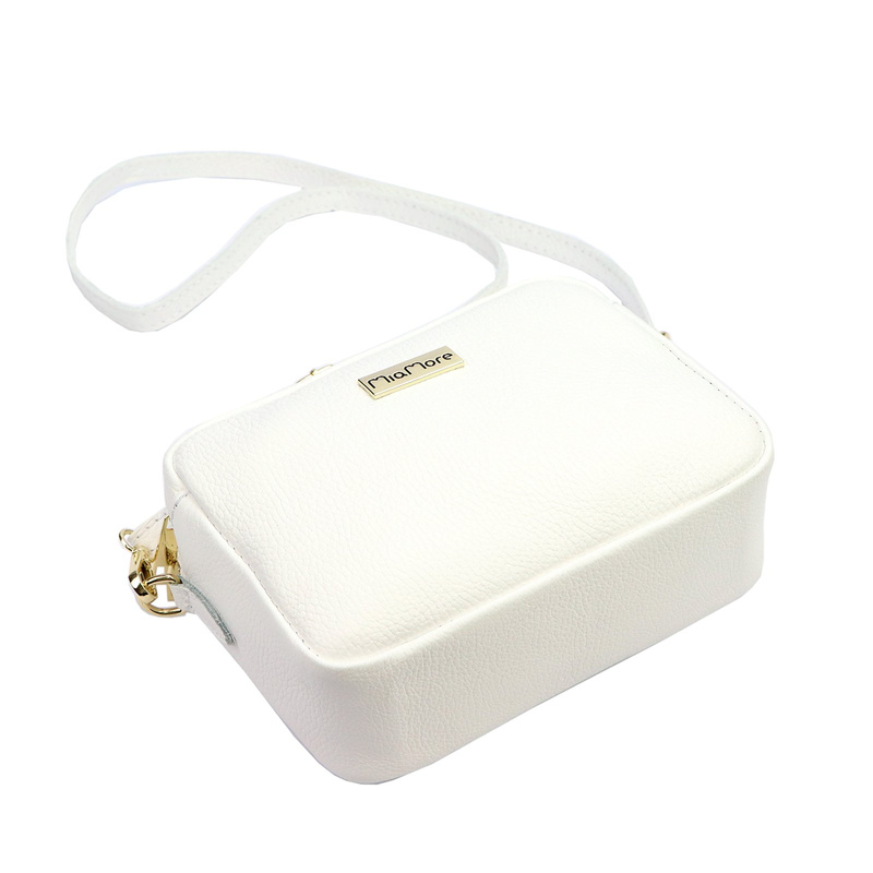 MiaMore miejska damska listonoszka skóra naturalna torebka przez ramię