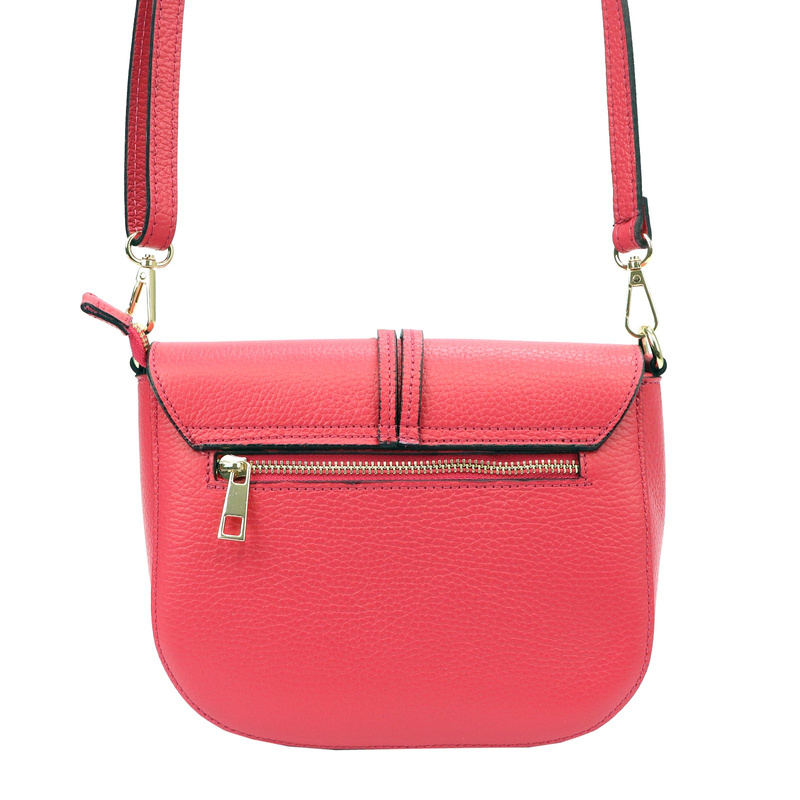 Skórzana stylowa damska listonoszka torebka przez ramię Luka