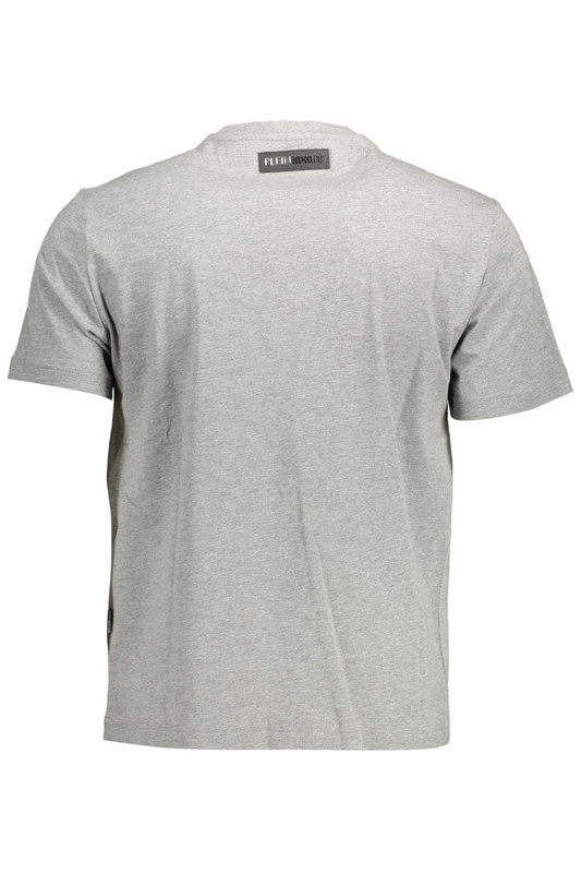 T-SHIRT MĘSKI Z KRÓTKIM RĘKAWEM PLEIN SPORT SZARY